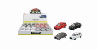 CAR W/LIGHT & MUSIC & BATTERY 12PCS,