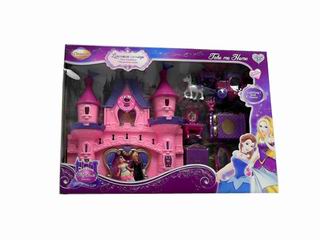 CASTLE W/LIGHT,MUSIC,