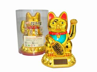 4 INCH FORTUNE CAT,