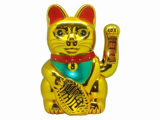 18 INCH FORTUNE CAT,