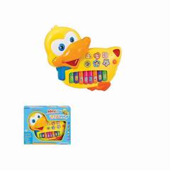 DUCK ELECTRONIC ORGAN W/MUSIC & LIGHT,