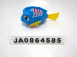 PULL LINE FISH W/FLASH LIGHT & RING,