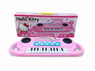 HELLO KITTY ELECTRONIC ORGAN W/3D LIGHT&MUSIC,