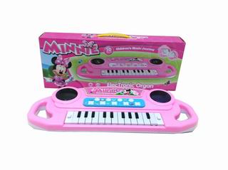 MINNY ELECTRONIC ORGAN W/3D LIGHT & MUSIC,