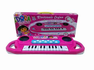 DORA ELECTRONIC ORGAN W/3D LIGHT & MUSIC,