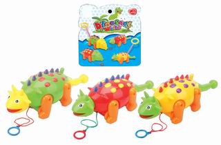 PULL LINE DINOSUR W/MUSIC,