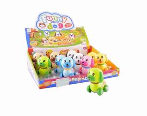 WIND UP DOG 12PCS,