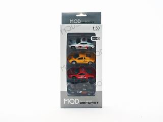 SLIDE DIE CAST CAR 4PCS,