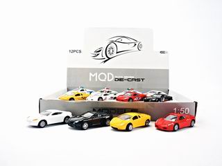 SLIDE DIE CAST CAR 12PCS,
