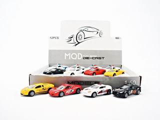 SLIDE DIE CAST CAR 12PCS,