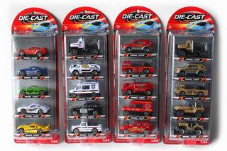 METAL CAR 5PCS,
