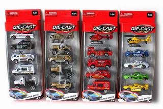 METAL CAR 5PCS,