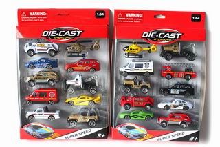METAL CAR 10PCS,