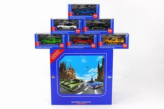1:43 METAL PULL BACK CAR 24PCS,