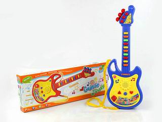 GUITAR W/MUISC & LIGHT,