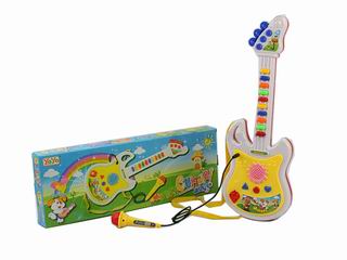 GUITAR W/MUSIC & LIGHT,