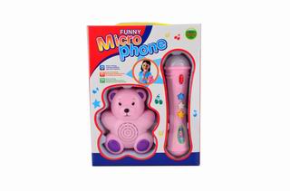 MICROPHONE W/LIGHT & MUSIC,