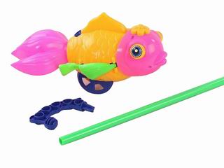 PUSH FISH W/BELL,