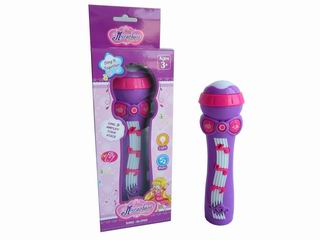 MICROPHONE W/LIGHT AND MUSIC,