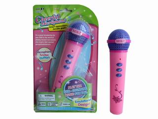MICROPHONE W/LIGHT AND MUSIC,