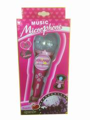 MICROPHONE W/LIGHT & MUSIC,