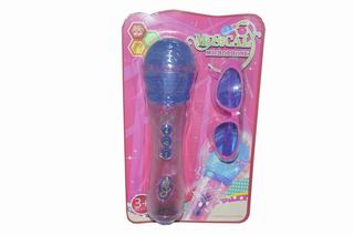 MICROPHONE W/GLASSES,