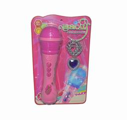 MICROPHONE W/LIGHT & MUSIC,