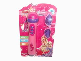 MICROPHONE W/GLASSES,