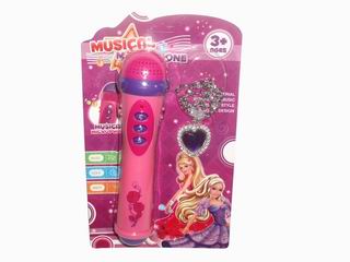 MICROPHONE W/NECKLACE,