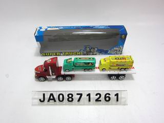 TRUCK W/2 PCS OIL CAR,