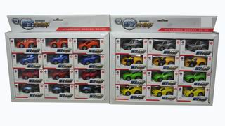 PULL BACK METAL CAR 12PCS,