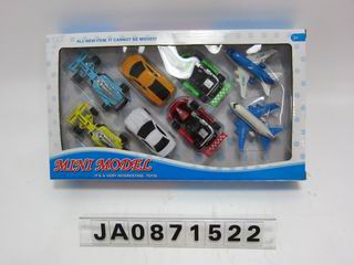 CAR & PLANE SET 8PCS,