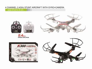 4CH 2.4GHZ DRONE WITH GYRO + CAMERA,