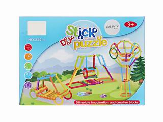 DIY STICK PUZZLE 60PCS,