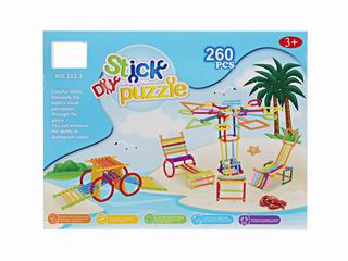 DIY STICK PUZZLE 260PCS,