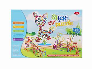 DIY STICK PUZZLE 580PCS,