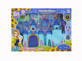CASTLE W/LIGHT,MUSIC,