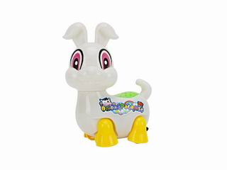 PULL LINE RABBIT W/RING,