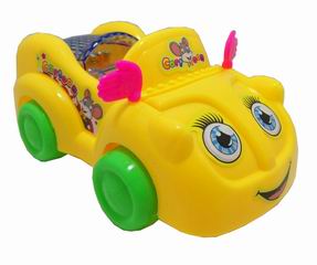 PULL LINE CAR W/LIGHT,