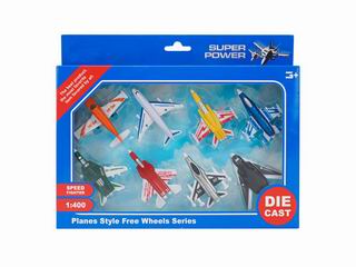 ALLOY PLANE 8PCS,