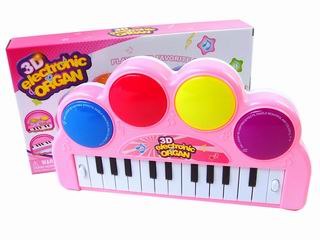 ELECTRONIC ORGAN W/3D LIGHT,