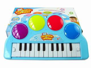 ELECTRONIC ORGAN W/3D LIGHT,