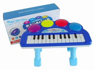 ELECTRONIC ORGAN W/3D LIGHT,