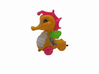 PULL LINE ANIMAL W/BELL,