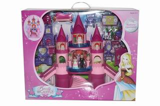 CASTLE W/LIGHT,MUSIC,