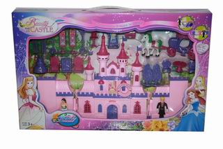 CASTLE W/LIGHT,MUSIC,