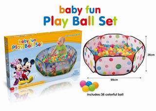 TENT W/36PCS BALL,
