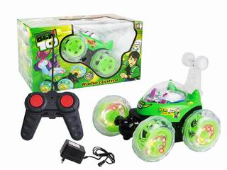 BEN10 4 CHANNEL CAR W/CHARGE & LIGHT & MUSIC,