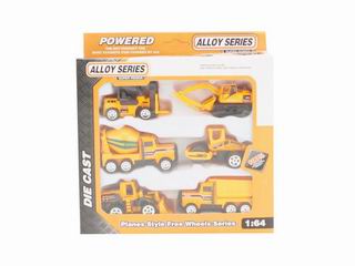 1：64 METAL TRUCK 6PCS,