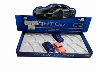 1：32 METAL PULL BACK CAR 12PCS,